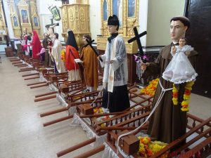 MINORITY- St Andre which was a Catholic majority constituency has become a Hindu majority enclave because of mass migration to France. the picture above shows the annual procession of Saints in Goa Velha in St Andre.