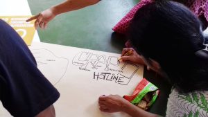 SERVICES: Graph is for Crap Hotline, connecting people to services and tools on hire.