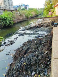 ST INEZ CREEK: Ponjekars once swam and fished here. Now they rush past averting their eyes!