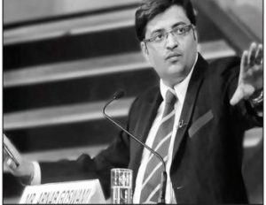 POPULIST: Arnab launched the in-your-face aggressive style of questioning that has now become all too common in the race for shock-value. When everyone’s yelling and an anchor says ‘you be quiet’ to the a guest, the talk show is merely a charade