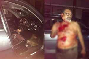 POLL FALLOUT: An Utorda businessman was brutally assaulted by supporters of a rival candidate in the panchayat and his vehicle was badly damaged