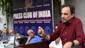 SOLIDARITY: The entire media, including stalwarts like Arun Shourie and legal luminary Fali Nariman, condemned the raids on NDTV, comparing it to Indira Gandhi attacking the media during the Emergency