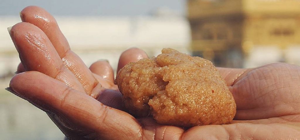 Sikh gurudwara kada prasad...