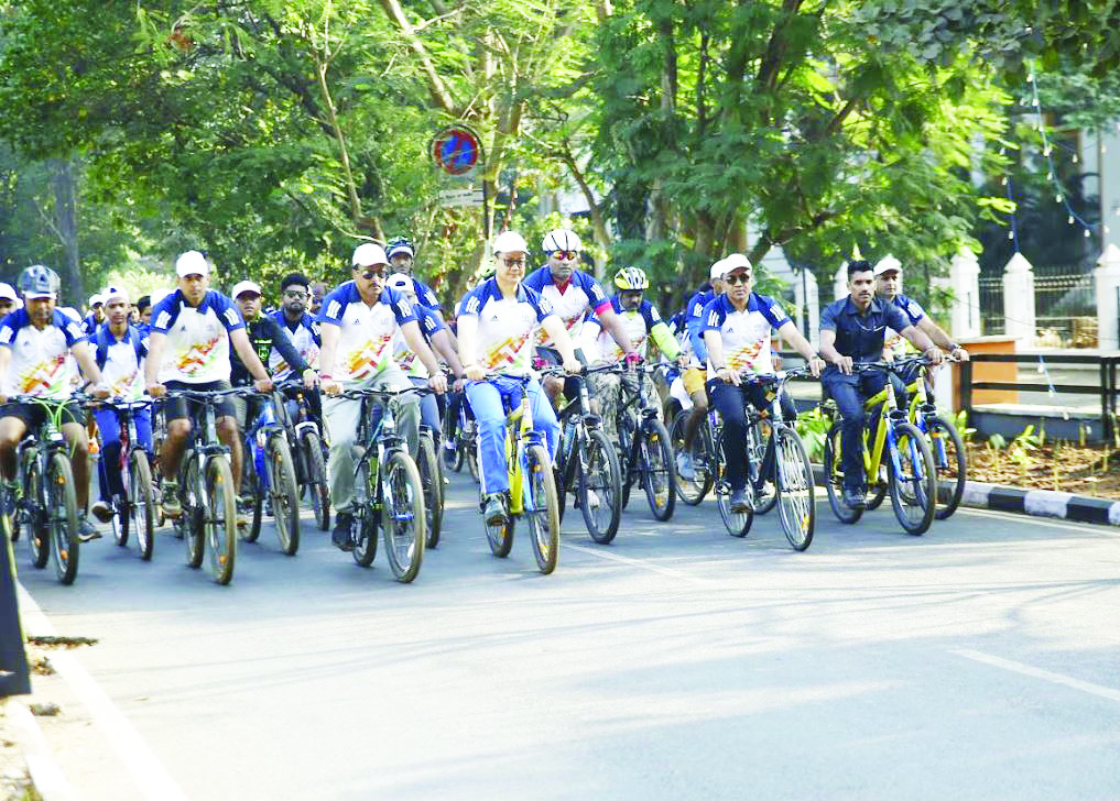 CYCLOTHON IS RUN-UP TO NATIONAL GAMES