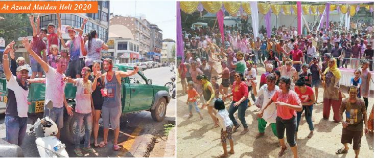 HOLI JOYS IN PANAJI