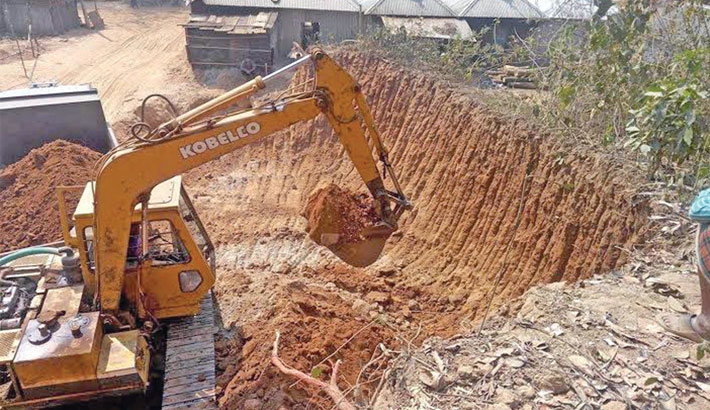 HILL CUTTING