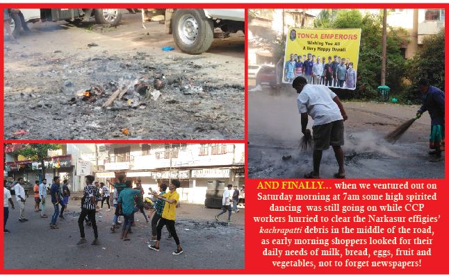 NARKASUR EFFIGIES TAKE OVER PANAJI!