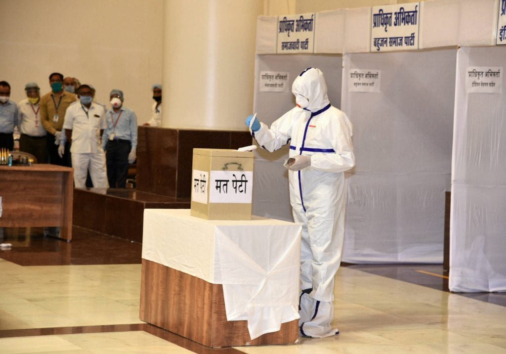  VOTERS IN PPE
