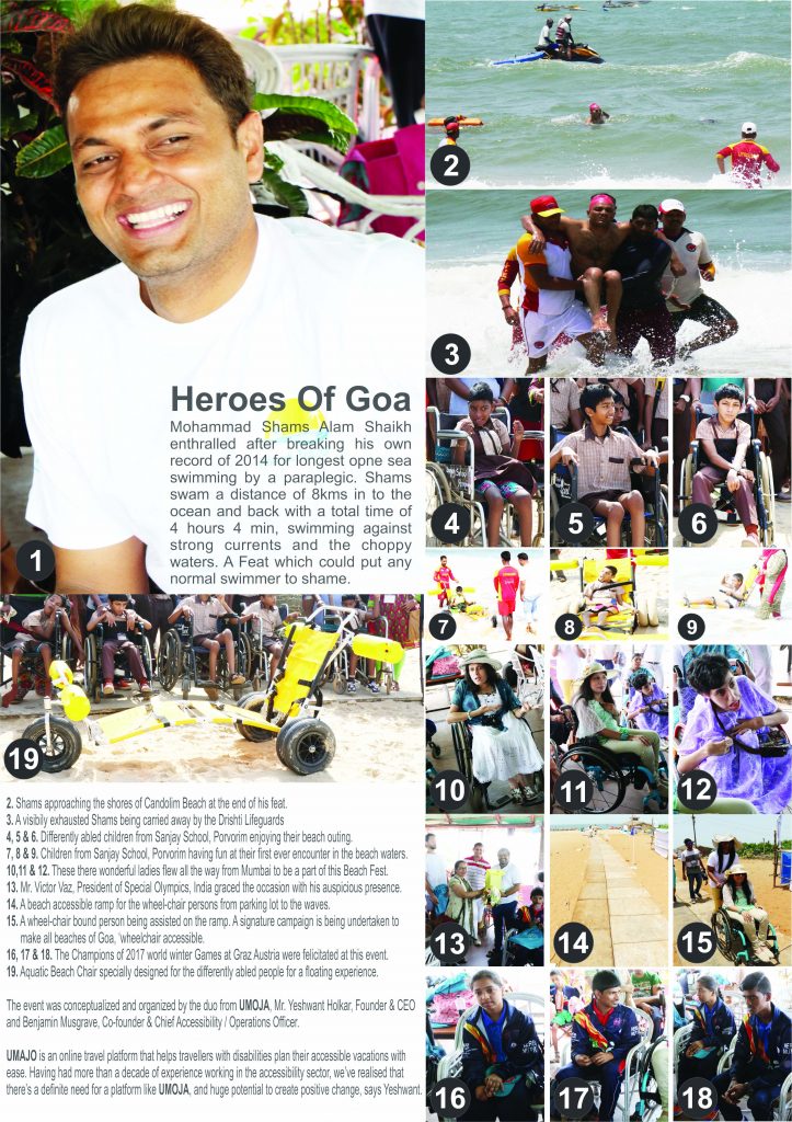 THE DIFFERENTLY-ABLED ARE CHAMPIONS!