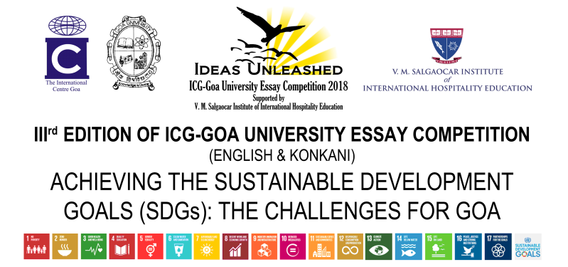 IIIrd Edition of ICG-Goa University Essay Competition in English and Konkani