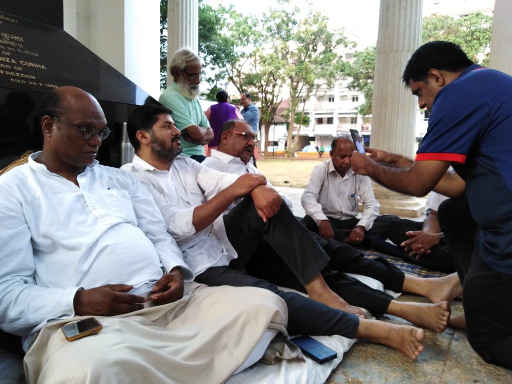 GHATE DYING FOR DEMOCRACY!