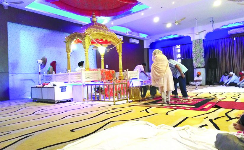 ON SUNDAY I WENT TO THE GURUDWARA…