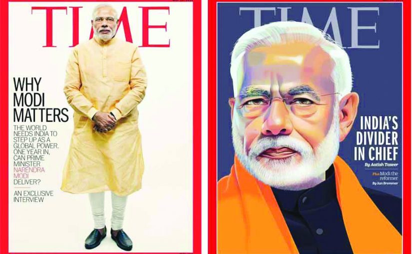 ‘Time’ magazine cover story says PM Narendra Modi is India’s ‘divider-in-chief’