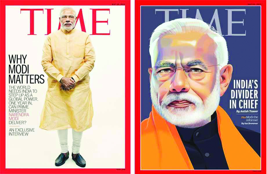 ‘Time’ magazine cover story says PM Narendra Modi is India’s ‘divider-in-chief’