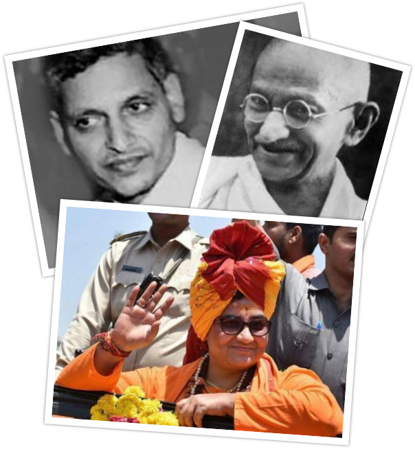 GANDHI MURDERER GODSE PRAISED!