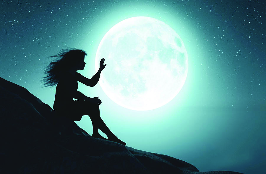 How big, How Blue, How Beautiful!  Poetry inspired by the moon