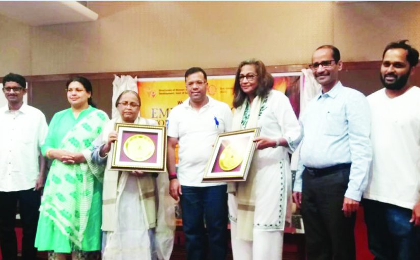 WOMEN JOURNALISTS FELICITATED