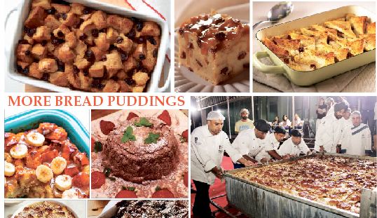 BREAD PUDDING IS BRITISH COMFORT FOOD!