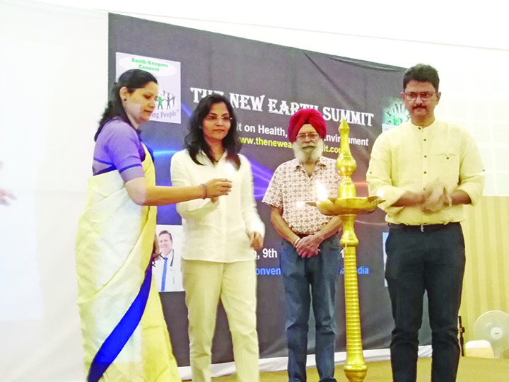 AT THE NEW EARTH SUMMIT