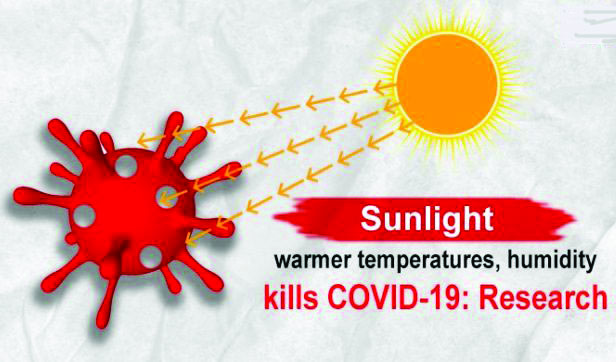 CORONAVIRUS? GO FOR SUNSHINE!