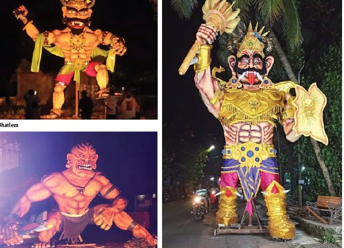 NARKASUR EFFIGIES TAKE OVER PANAJI!