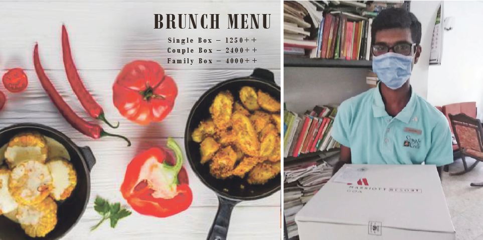 MARRIOTT’S WHITE BRUNCH BOX!