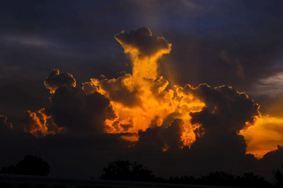 CLOUDS AT WAR IN PUDUCHERRY!