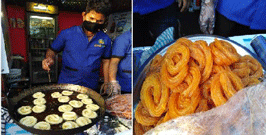 THE BEST JALEBI IS MILK JALEBI!