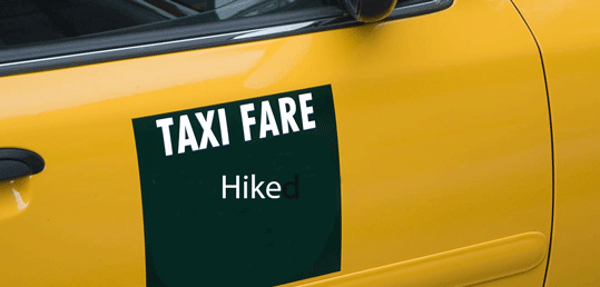 TAXI FARE HIKE!