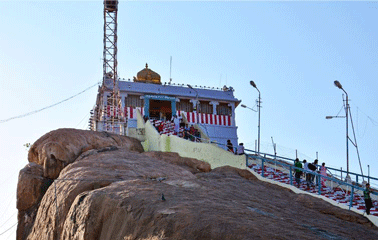 Rockfort Ucchi Pillayar Koil Temple,   Tamil Nadu