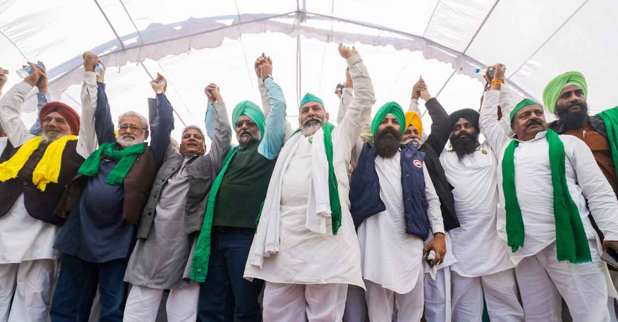 FARMERS TO AGITATE TILL BILLS BURIED! – By Nidhi Suresh