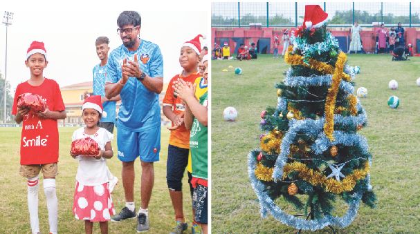 FC GOA XMAS TREAT FOR CHILDREN!