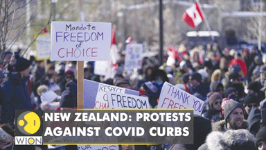 PROTEST AGAINST COVID-19 CURBS!