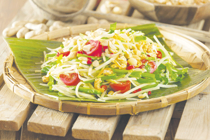 Green Papaya Salad (Som Tum)