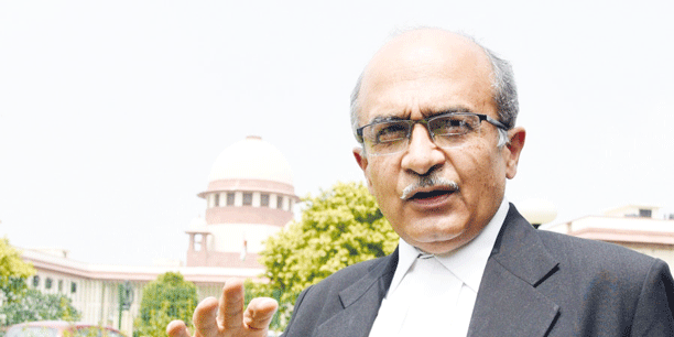 SC HAULED UP BHUSHAN FOR CONTEMPT!