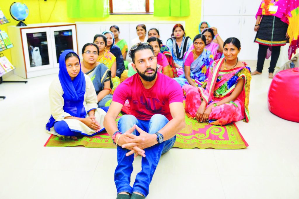 YUVRAJ SINGH SPONSORS FREE CANCER SCREENING