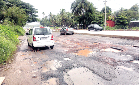 EVEN ROADS VANISH IN GOA!