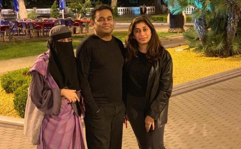 AR RAHMAN IS BONDING WITH HIS DAUGHTERS!