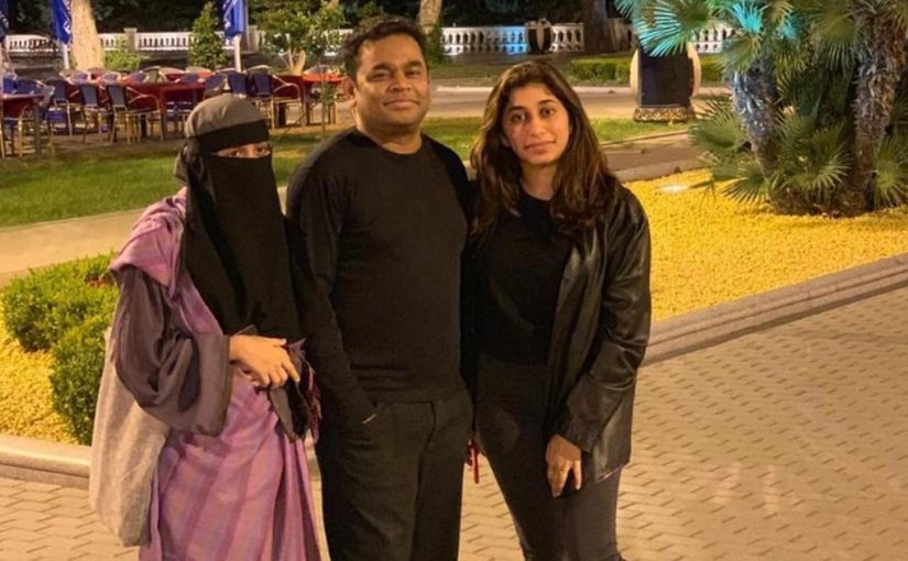 AR RAHMAN IS BONDING WITH HIS DAUGHTERS!