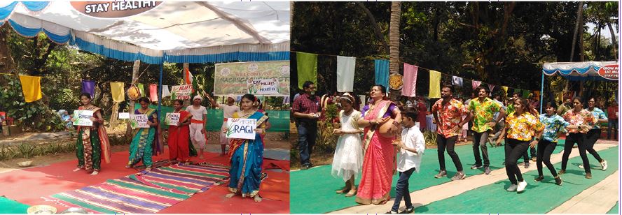 ALL THIS PROMOTION OF MILLETS!
