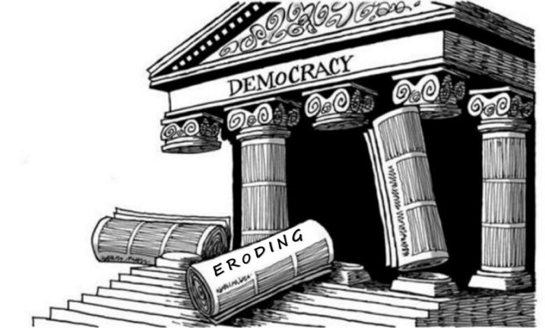 DEATH OF A DEMOCRACY!