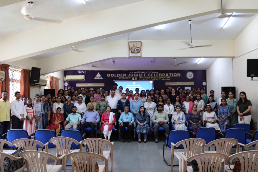 VM SALGAOCAR COLLEGE OF LAW FOR WOMEN’S EMPOWERMENT!