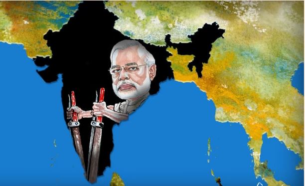 THROW MODI OUT AND SAVE INDIA!