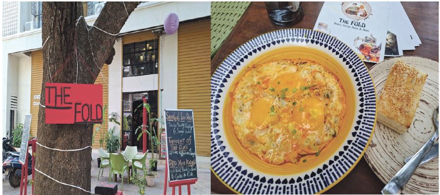 MY NEW BREAKFAST/BRUNCH PLACE IS CALLED `THE FOLD’… My eggy breakfast hunt is on…