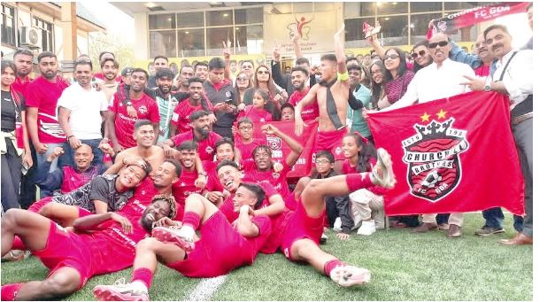 CHURCHILL BROTHERS WIN I-LEAGUE!