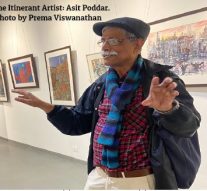 FROM SUMI INK TO SCHIELE’S LINE:  THE GLOBAL CANVAS OF ASIT PODDAR!By Prema Viswanathan