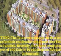 TATA’S FIRST TO CUT BATIM HILL FOR MEGA HOUSING PROJECT!