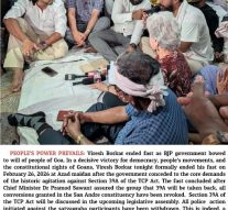 WHEN IS ENOUGH IS ENOUGH? And here’s your chance to vote in a new CCP… If you’re interested!