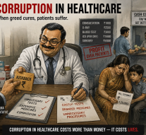 SCALPEL & SCAM: HOW INDIA’S HEALTHCARE CRISIS IS FUELLED BY GREED, GRAFT & GOVERNMENT APATHY! By Uday Barad