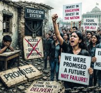 INDIA’S BROKEN PROMISE How a faulty education spawned a student uprising! By Arvind Pinto